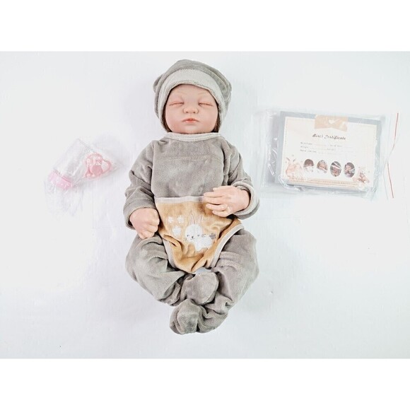 Lifelike Reborn Baby Dolls Boy - 18-Inch Baby Soft Skin Realistic-Newborn Baby - Picture 1 of 6